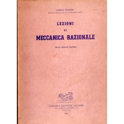 Carlo Tolotti - Lezioni di Meccanica Razionale